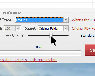 Choose PDF Compress Quality